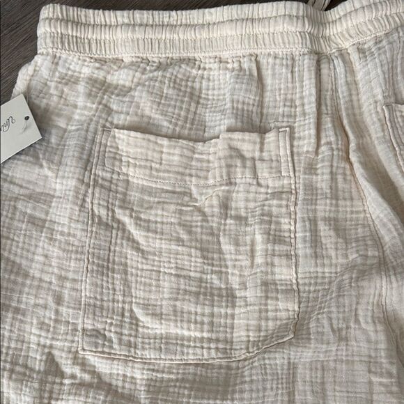 Universal thread Cream Wide-Leg pull on Gauze Pants size 1X 7/8 length - Picture 4 of 4